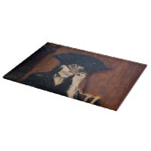 Edouard Manet - Berthe Morisot met een ventilator Snijplank (Hoek)