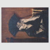 Edouard Manet - Berthe Morisot met een ventilator Tissuepapier (Voorkant)