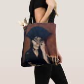 Edouard Manet - Berthe Morisot met een ventilator Tote Bag (Dichtbij)