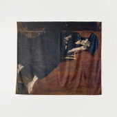 Edouard Manet - Berthe Morisot met een ventilator Wandkleed (Voorkant (horizontaal))