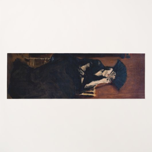 Edouard Manet - Berthe Morisot met een ventilator Yogamat (Voorkant (horizontaal))