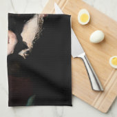 Edouard Manet - Berthe Morisot Reclining Theedoek (Quarter Fold)