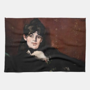 Edouard Manet - Berthe Morisot Reclining Theedoek