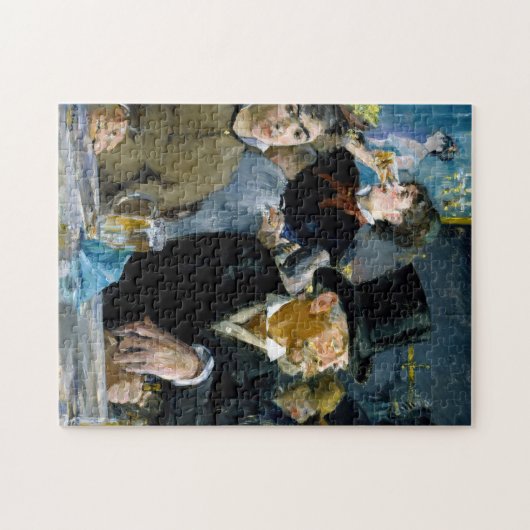 Edouard Manet - Bij de Cafe Legpuzzel (Horizontaal)