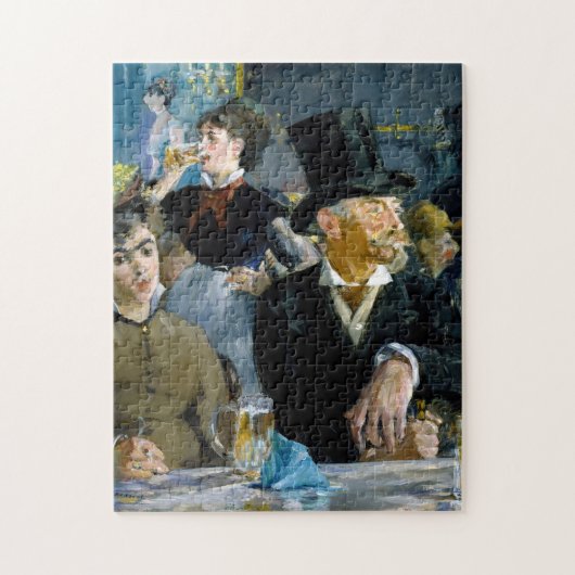 Edouard Manet - Bij de Cafe Legpuzzel (Verticaal)