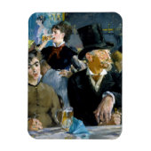Edouard Manet - Bij de Cafe Magneet (Verticaal)