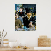 Edouard Manet - Bij de Cafe Poster (Keuken)