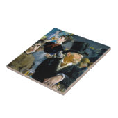 Edouard Manet - Bij de Cafe Tegeltje (Zijkant)