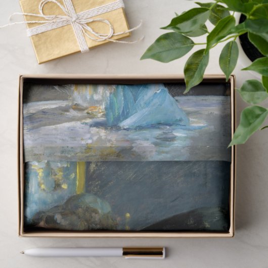 Edouard Manet - Bij de Cafe Tissuepapier (Geschenk)