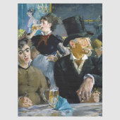 Edouard Manet - Bij de Cafe Tissuepapier