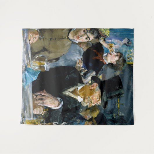 Edouard Manet - Bij de Cafe Wandkleed (Voorkant (horizontaal))