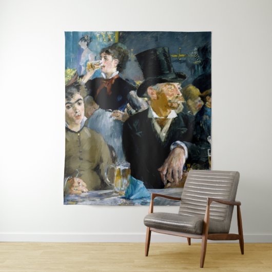 Edouard Manet - Bij de Cafe Wandkleed (In situ)