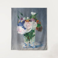 Edouard Manet - Bloemen in een kristallen vaas