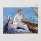 Edouard Manet - Boating Briefkaart (Voorkant)