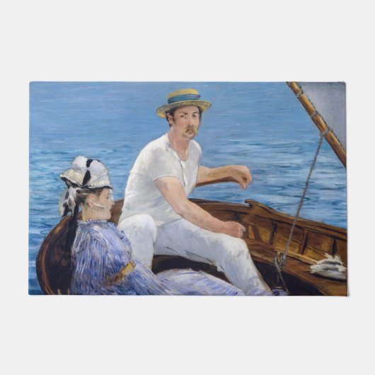 Edouard Manet - Boating Deurmat (Voorkant)