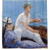 Edouard Manet - Boating Douchegordijn (Voorkant)