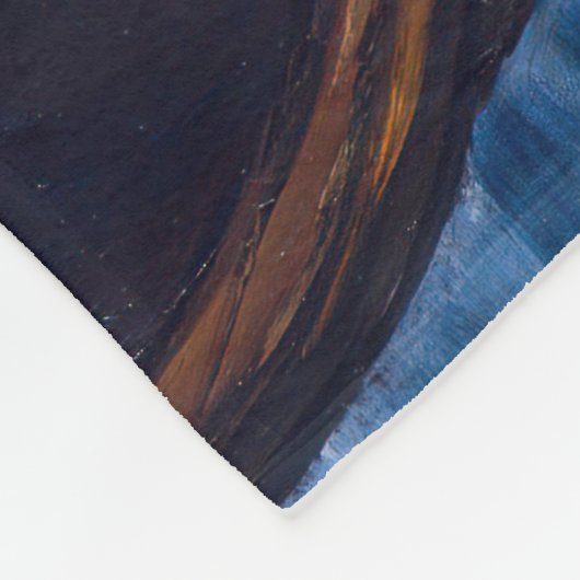 Edouard Manet - Boating Fleece Deken (Hoek)