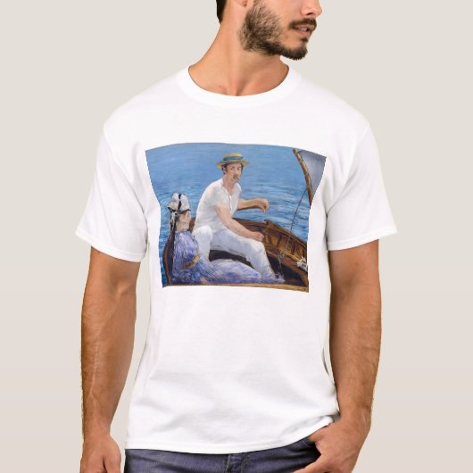 Edouard Manet - Boating T-shirt (Voorkant)