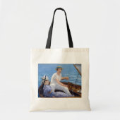 Edouard Manet - Boating Tote Bag (Voorkant)