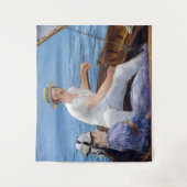 Edouard Manet - Boating Wandkleed (Voorkant)