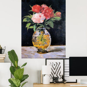 Edouard Manet - Boeket Bloemen, Poster