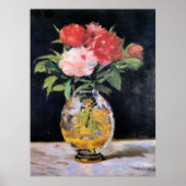 Edouard Manet - Boeket Bloemen, Poster (Voorkant)