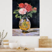 Edouard Manet - Boeket Bloemen, Poster (Keuken)