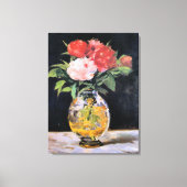 Edouard Manet - Bouquet of Flowers, Canvas Afdruk (Voorkant)