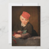 Edouard Manet - Boy met Cherries Kaart (Voorkant)
