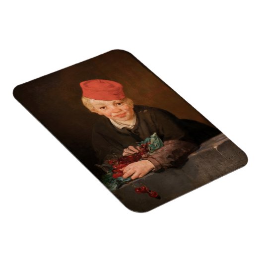 Edouard Manet - Boy met Cherries Magneet (Rechterzijde)