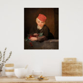 Edouard Manet - Boy met Cherries Poster (Keuken)