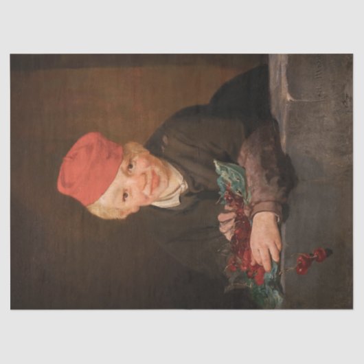 Edouard Manet - Boy met Cherries Tissuepapier (Voorkant)