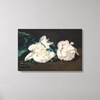 Edouard Manet - Branch of White Peonies, Secateurs