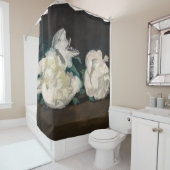 Edouard Manet - Branch of White Peonies, Secateurs Douchegordijn (In situ)