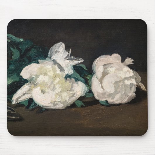 Edouard Manet - Branch of White Peonies, Secateurs Muismat (Voorkant)