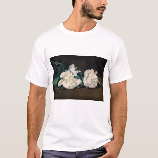 Edouard Manet - Branch of White Peonies, Secateurs T-shirt (Voorkant)
