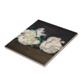 Edouard Manet - Branch of White Peonies, Secateurs Tegeltje (Zijkant)