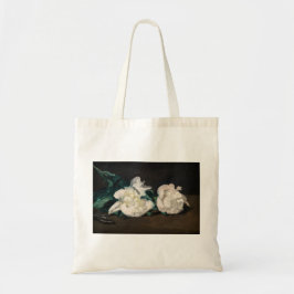 Edouard Manet - Branch of White Peonies, Secateurs Tote Bag
