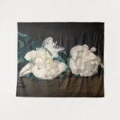 Edouard Manet - Branch of White Peonies, Secateurs Wandkleed (Voorkant (horizontaal))