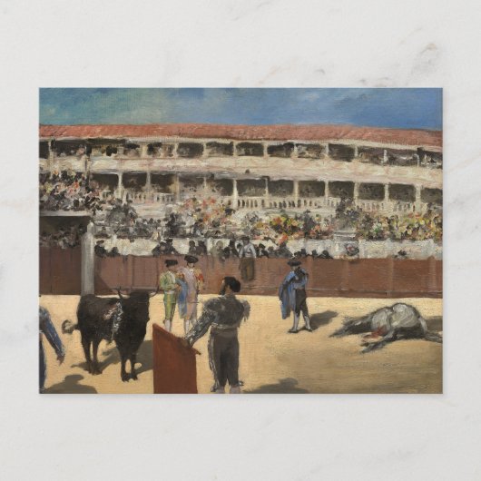 Edouard Manet - Bullgevecht Briefkaart (Voorkant)