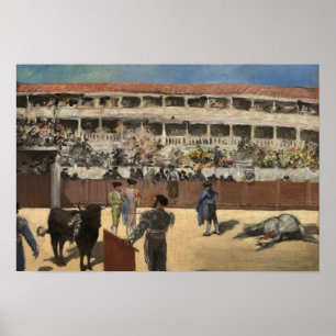 Edouard Manet - Bullgevecht Poster