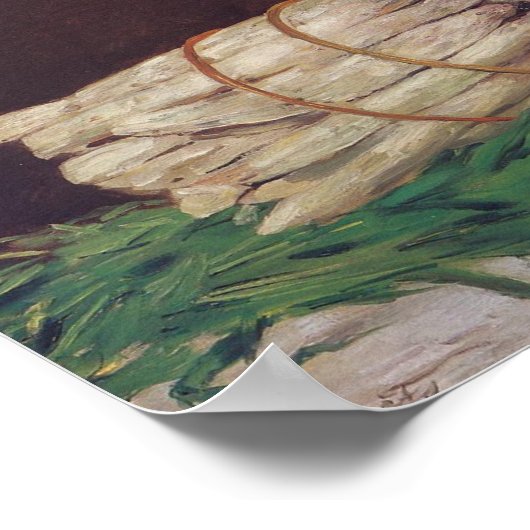Edouard Manet Bunch van Asparagus Poster (Hoek)