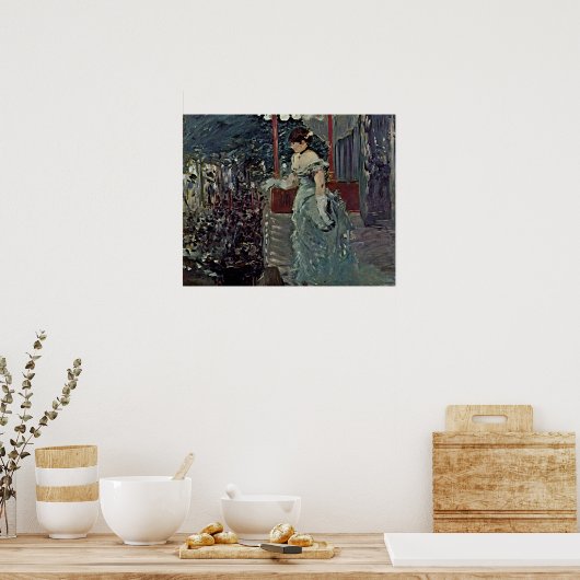 edouard Manet - Cafe-Concert Poster (Keuken)