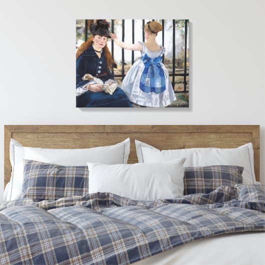 Edouard Manet Canvas Afdruk (Insitu (Slaapkamer))