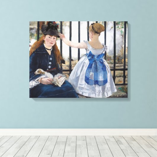 Edouard Manet Canvas Afdruk (Insitu (Houten vloer))