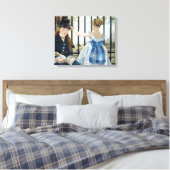 Edouard Manet Canvas Afdruk (Insitu (Slaapkamer))