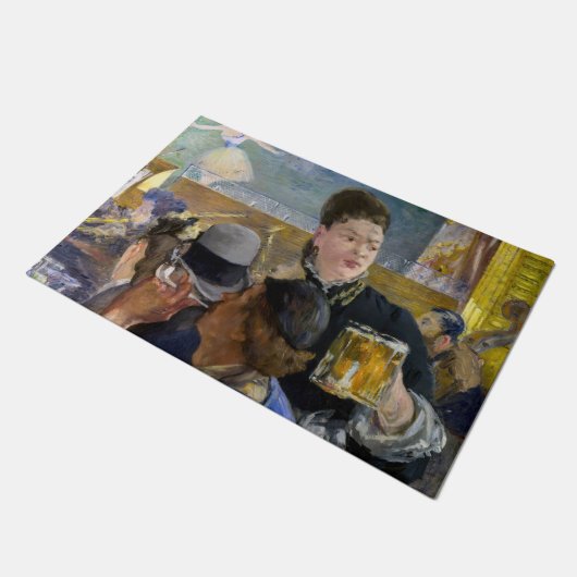 Edouard Manet - Corner of a Cafe-Concert Deurmat (Schuin)