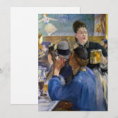 Edouard Manet - Corner of a Cafe-Concert Kaart (Voorkant / Achterkant)