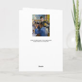 Edouard Manet - Corner of a Cafe-Concert Kaart (Achterkant)