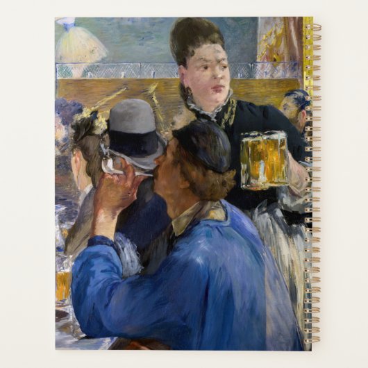 Edouard Manet - Corner of a Cafe-Concert Planner (Achterkant)